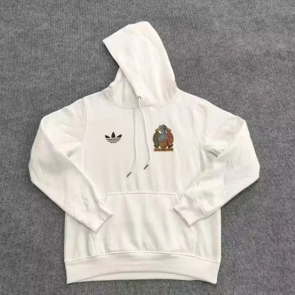 24-25 Mexico (white) Retro Jersey Fleece Adult Sweater tracksuit
