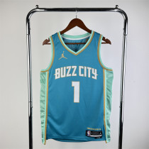 24黄蜂 Charlotte Hornets City Edition:BALL  1#