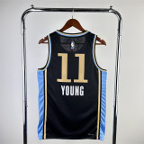 24老鹰队 Atlanta Hawks City Edition:11#  YOUNG