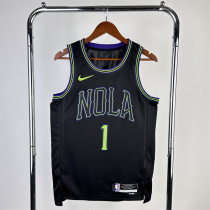 24 鹈鹕 New Orleans Pelicans City Edition :WILLIAMSON  1#