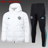 23-24 Manchester United (black) Cotton-padded clothes Soccer Jacket