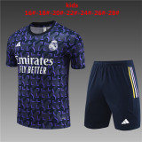 Kids kit 23-24 Real Madrid (Training clothes) Thailand Quality