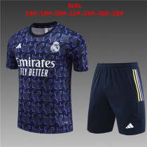 Kids kit 23-24 Real Madrid (Training clothes) Thailand Quality
