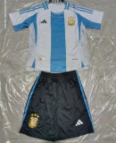 Player Version Kids kit 2024 Argentina home Thailand Quality