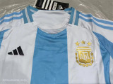 Player Version Kids kit 2024 Argentina home Thailand Quality