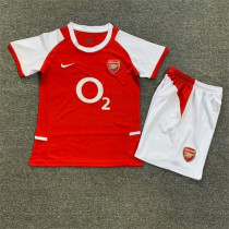 Kids kit 02-04 Arse home (Retro Jersey) Thailand Quality
