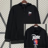 24-25 Barcelona (black) Fleece Adult Sweater tracksuit