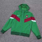 Player Version 2024 Portugal (green) Windbreaker Soccer Jacket
