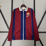 24-25 Barcelona (two-sided) Windbreaker Soccer Jacket
