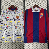 24-25 Barcelona (two-sided) Windbreaker Soccer Jacket