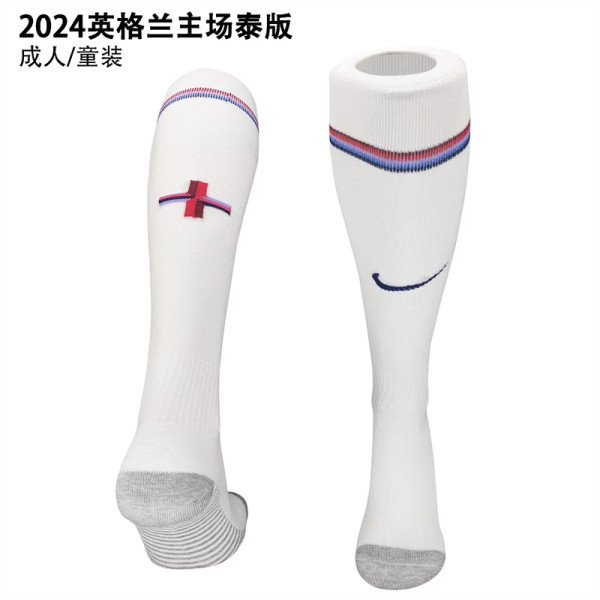 2024 England home Soccer Socks