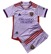 24-25 Orlando City SC Away Set.Jersey & Short High Quality