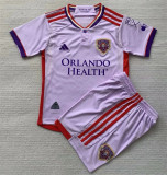24-25 Orlando City SC Away Set.Jersey & Short High Quality