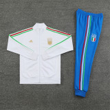 24-25 Italy (White) Jacket Adult Sweater tracksuit set