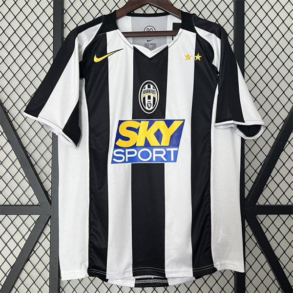 04-05 Juventus FC home Retro Jersey Thailand Quality