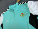 23-24 Real Betis (Aqua Blue) Adult Sweater tracksuit set Training Suit