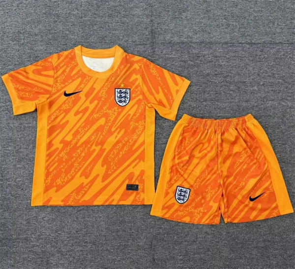 Kids kit 2024 England (Goalkeeper) Thailand Quality