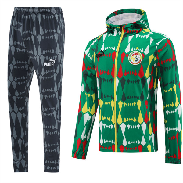 24-25 Senegal Windbreaker Soccer Jacket  Training Suit