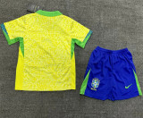 Kids kit 2024 Brazil home Thailand Quality