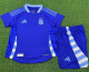 Player Version Kids kit 2024 Argentina Away Thailand Quality
