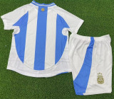 Player Version Kids kit 2024 Argentina home Thailand Quality