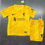 Kids kit 24-25 Liverpool (Goalkeeper) Thailand Quality