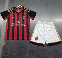 Kids kit 13-14 AC Milan home (Retro Jersey) Thailand Quality