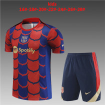Kids kit 24-25 FC Barcelona (Training clothes) Thailand Quality