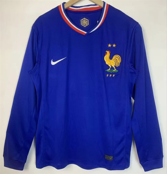 2024 France home Long sleeve Thailand Quality