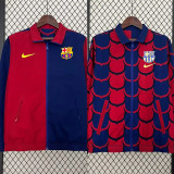 24-25 Barcelona (two-sided) Windbreaker Soccer Jacket