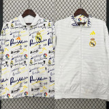 2024 Real Madrid (2 sides) Windbreaker Soccer Jacket