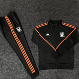 24-25 Tigres UANL (black) Jacket Adult Sweater tracksuit set
