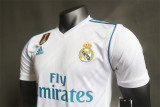 17-18 Real Madrid home (Player Version) Retro Jersey Thailand Quality