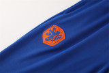 2024 Netherlands (blue) Adult Sweater tracksuit set Training Suit