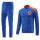 2024 Netherlands (blue) Adult Sweater tracksuit set Training Suit