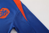 2024 Netherlands (blue) Adult Sweater tracksuit set Training Suit