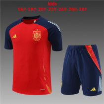 Kids kit 2024 Spain (Training clothes) Thailand Quality