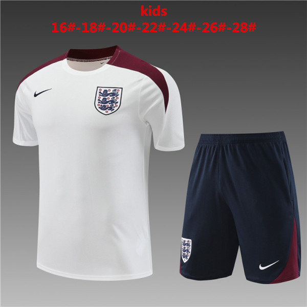 Kids kit 2024 England (Training clothes) Thailand Quality