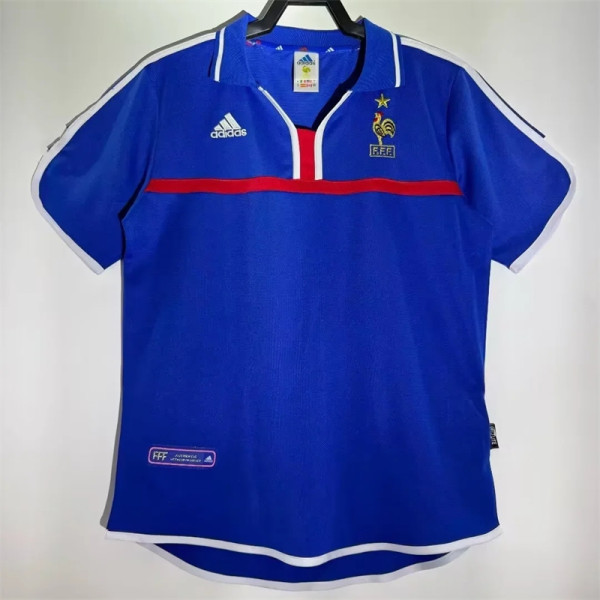 2000 France home Retro Jersey Thailand Quality