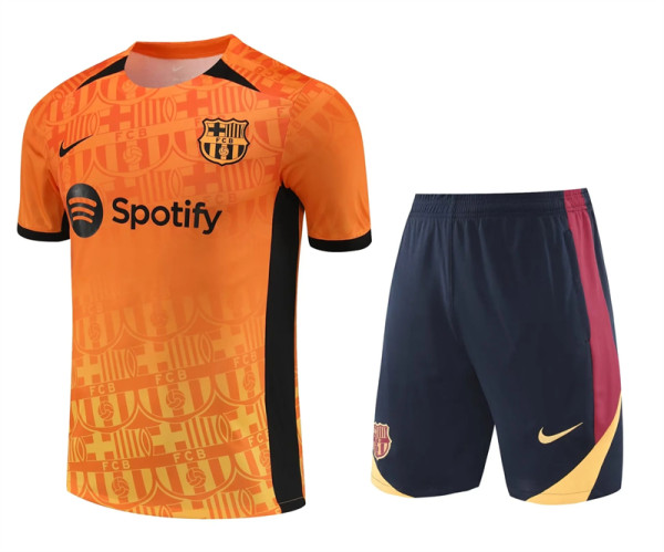 24-25 FC Barcelona (Training clothes) Set.Jersey & Short High Quality