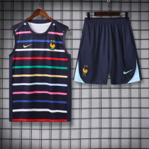 2024 France (vest) Adult Jersey & Short Set Quality