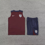 24-25 England (vest) Set.Jersey & Short High Quality