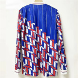 Long sleeve 89-90 Ajax Away Retro Jersey Thailand Quality