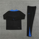 Player Version 2024 Netherlands (black) Adult Sweater tracksuit set Training Suit