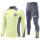 24-25 Ajax (Light yellow) Adult Sweater tracksuit set Training Suit