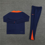 Player Version 2024 Netherlands (royal blue) Adult Sweater tracksuit set Training Suit