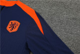 Player Version 2024 Netherlands (royal blue) Adult Sweater tracksuit set Training Suit
