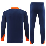 Player Version 2024 Netherlands (royal blue) Adult Sweater tracksuit set Training Suit