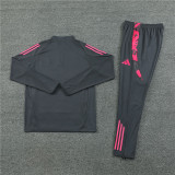 2024 Germany (dark grey) Adult Sweater tracksuit set Training Suit