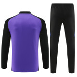 2024 Germany (Purple) Adult Sweater tracksuit set Training Suit